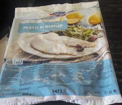 Filetti di nasello front packaging