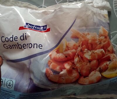 Code di gamberone front packaging