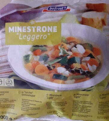 Minestrone leggero front packaging