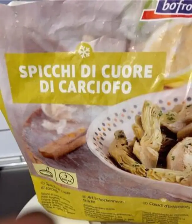 Cuore di carciofo a spicchi
