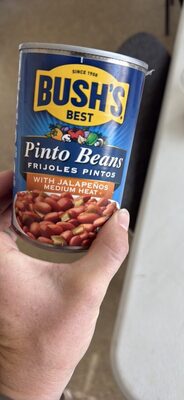 Pinto Beans with Jalapeños Medium Heat front packaging
