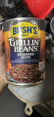 Grillin' Beans Steakhouse Recipe front packaging