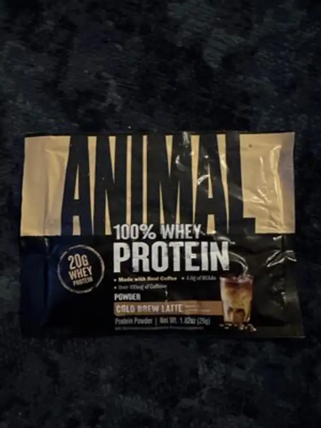 Animal Whey Protein, Cold Brew Latte