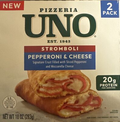 Stromboli Pepperoni & Cheese front packaging