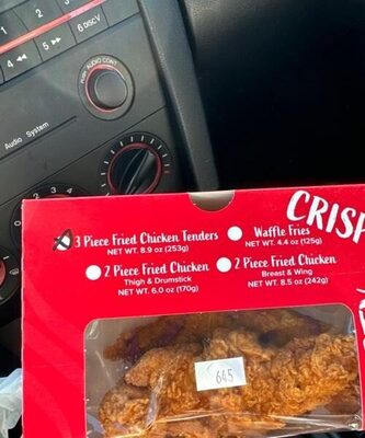 3 Piece Fried Chicken Tenders