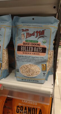 Organic quick cooking rolled oats imp
