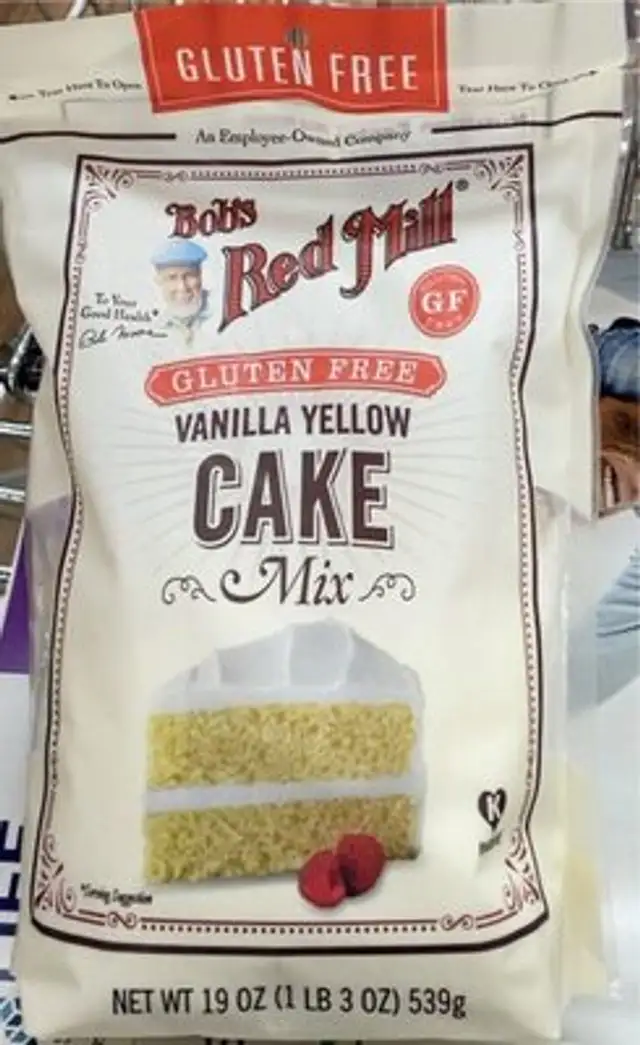 Vanilla yellow cake mix