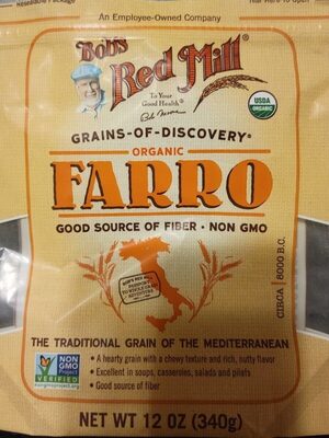 Organic farro