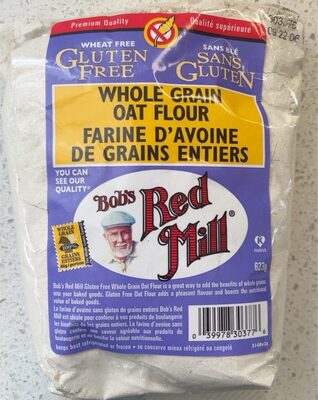 Whole grain oat flour