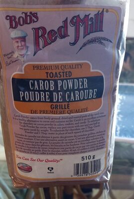 Poudre de caroube Grillé front packaging