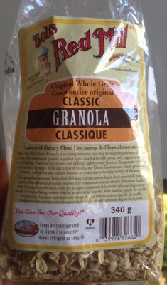 Bob's Red Mill Organic Whole Grain Natural Granola