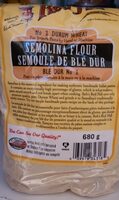 Semolina flour