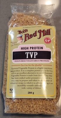 Textured Vegetable Protein TVP front packaging