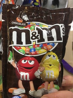 M & M Chocolate (180 G) front packaging