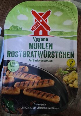 Vegane Rostbratwürstchen