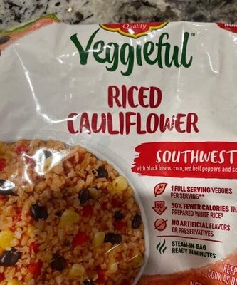 Southwest Riced Cauliflower