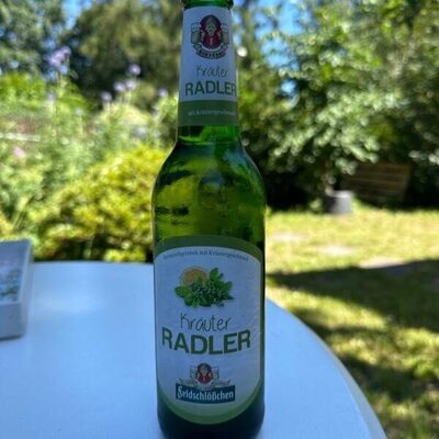Kräuter Radler front packaging