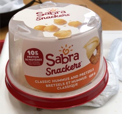 Hummus Traditionnel Et Pretzel (format Collation)