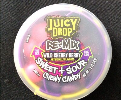 Re-Mix Sweet Sour Chewy Candy Wild Cherry Berry