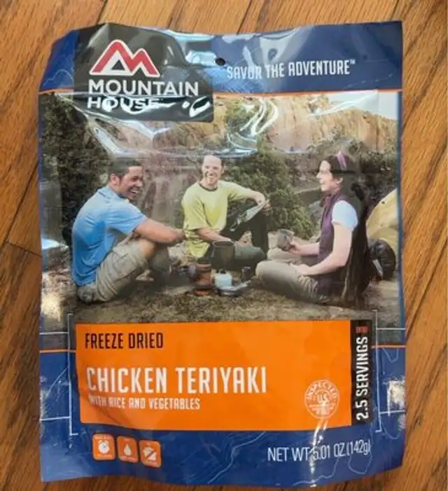 Chicken Teriyaki front packaging