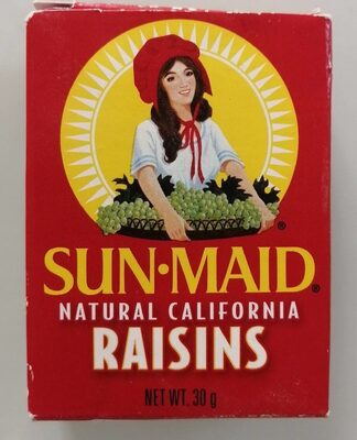 Raisins natural california