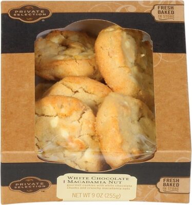 White Chocolate Macadamia Nut Gourmet Cookies