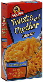 Twists And Cheddar Dinner With Cheese Sauce Mix
