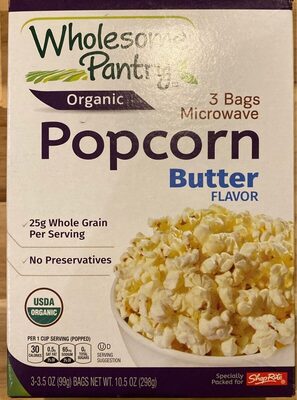 Popcorn butter flavor