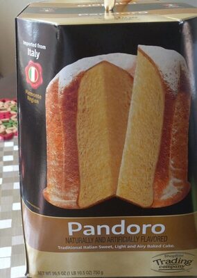 Panadoro baked cake