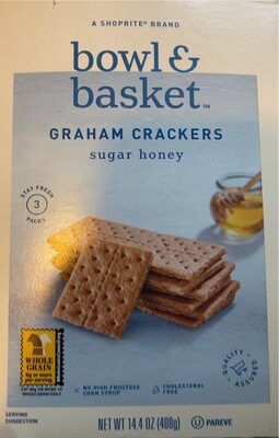 Graham Crackers Sugar Honey