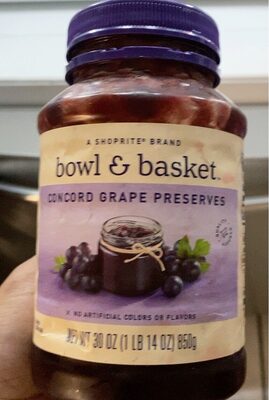 Concord grape preserves