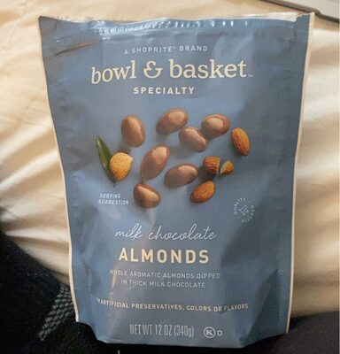 Milk chocolate almonds