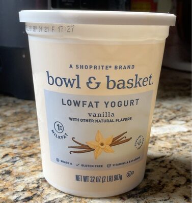 Lowfat Vanilla Yogurt