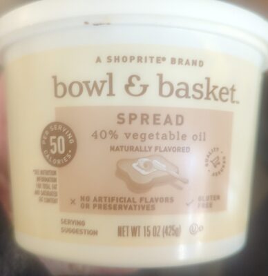 Spread 40% Vegetable Oil