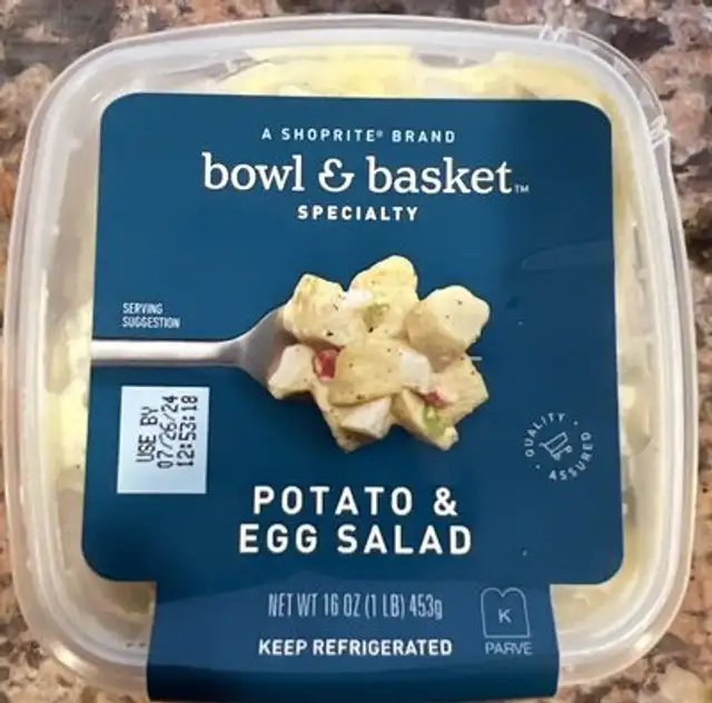Potato & Egg Salad front packaging