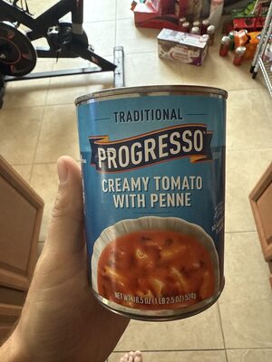 CREAMY TOMATO WITH PENNE front packaging