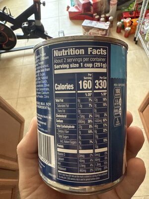 CREAMY TOMATO WITH PENNE nutrition facts table