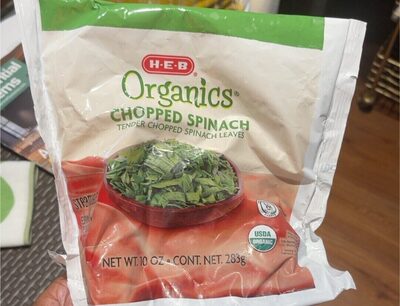 Organics Choppef Spinach