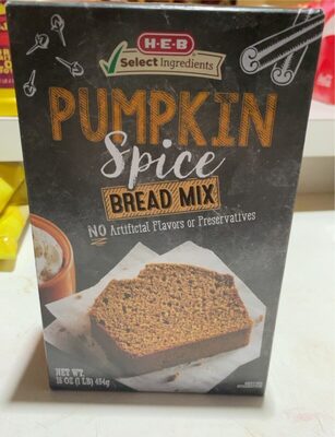 Pumkin spice bread mix