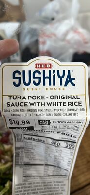 Tuna Poke - Original Sauce with White Rice