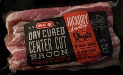 Dry Cured Center Cut Bacon - Hickory Smoked