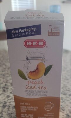 peach iced tea