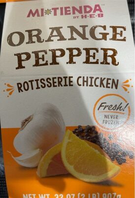 Orange Pepper Rotisserie Chicken