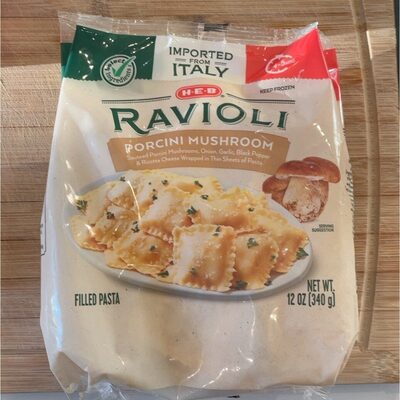 Ravioli porcini mushroom
