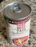 Beef taco condensed soup