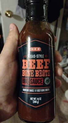 Texas-style Beef Bone Broth BBQ Sauce