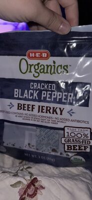 CRACKED BLACK PEPPER BEEF JERKY