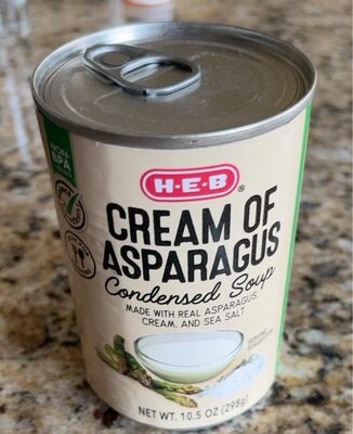 Cream of asparagus condensed soup