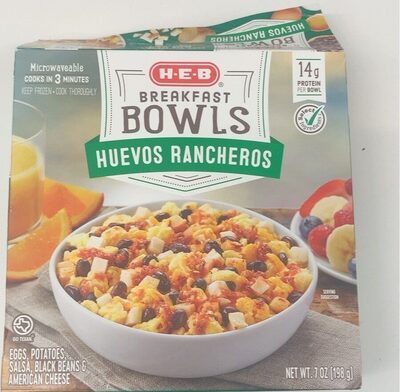 H-E-B Breakfast Bowls Huevos Rancheros