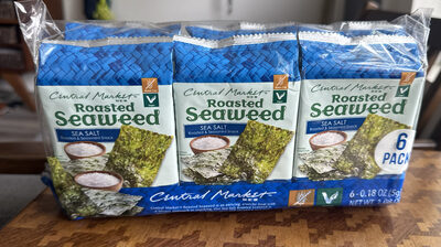 Roasted Seaweed Sea Salt Roasted & Seasoned Snack